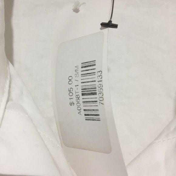 BEIGE BOTANY CLASSIC WHITE BLOUSES SIZE SM - Picture 4 of 7